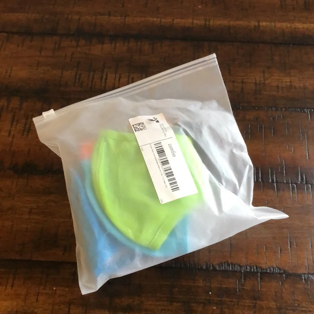 Colorful  Face Masks bundle of 5 NIP